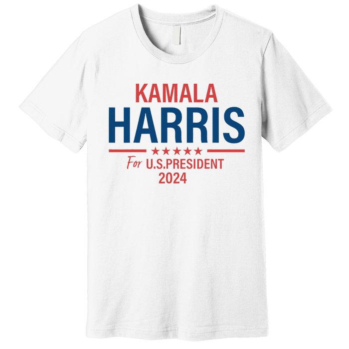 Kamala Harris For President 2024 Premium T-Shirt