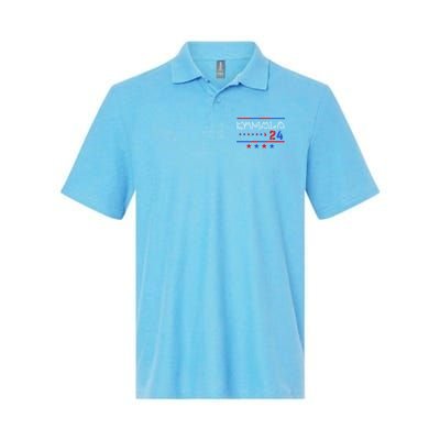 Kamala Harris Funny Cat Lettering Positive Softstyle Adult Sport Polo