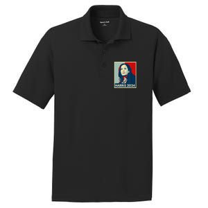 Kamala Harris For President 2024 Eleciton PosiCharge RacerMesh Polo