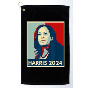 Kamala Harris For President 2024 Eleciton Platinum Collection Golf Towel