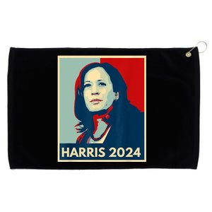 Kamala Harris For President 2024 Eleciton Grommeted Golf Towel