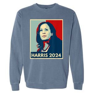 Kamala Harris For President 2024 Eleciton Garment-Dyed Sweatshirt