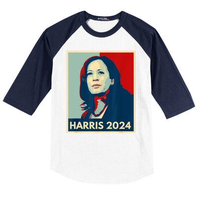 Kamala Harris For President 2024 Eleciton Baseball Sleeve Shirt