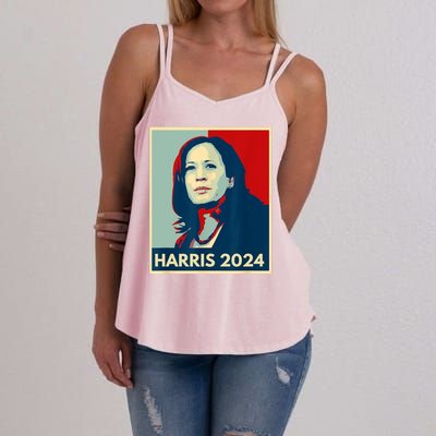 Kamala Harris For President 2024 Eleciton Women's Strappy Tank