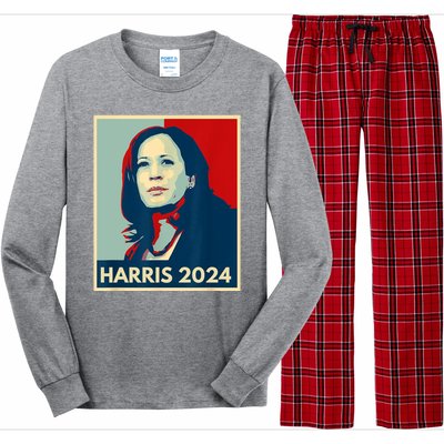 Kamala Harris For President 2024 Eleciton Long Sleeve Pajama Set