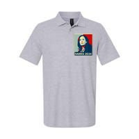 Kamala Harris For President 2024 Eleciton Softstyle Adult Sport Polo