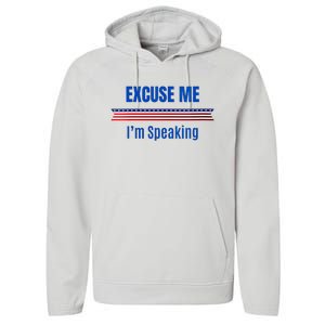 Kamala Harris For President 2024 Performance Fleece Hoodie