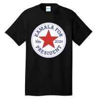 Kamala Harris For Madam President 2024 Feminist Supporters Tall T-Shirt