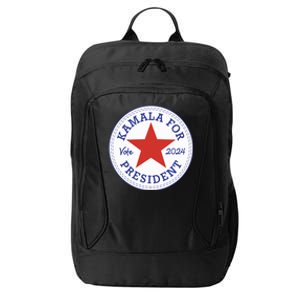 Kamala Harris For Madam President 2024 Feminist Supporters City Backpack