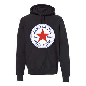 Kamala Harris For Madam President 2024 Feminist Supporters Premium Hoodie