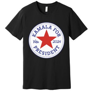 Kamala Harris For Madam President 2024 Feminist Supporters Premium T-Shirt