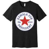 Kamala Harris For Madam President 2024 Feminist Supporters Premium T-Shirt