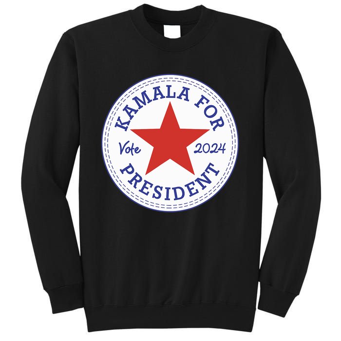 Kamala Harris For Madam President 2024 Feminist Supporters Tall Sweatshirt