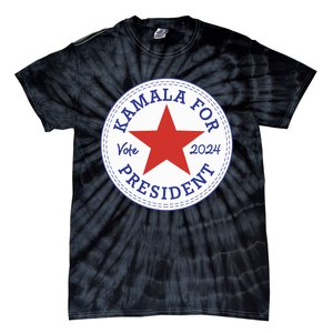 Kamala Harris For Madam President 2024 Feminist Supporters Tie-Dye T-Shirt