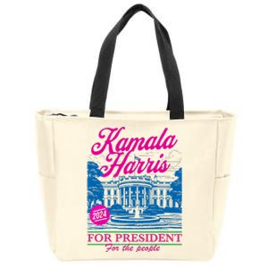 Kamala Harris For The People 2024 Election President Zip Tote Bag