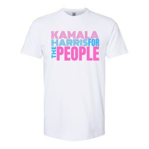 Kamala Harris For The People Softstyle CVC T-Shirt