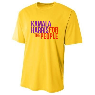 Kamala Harris For The People Kamala 2024 Youth Performance Sprint T-Shirt