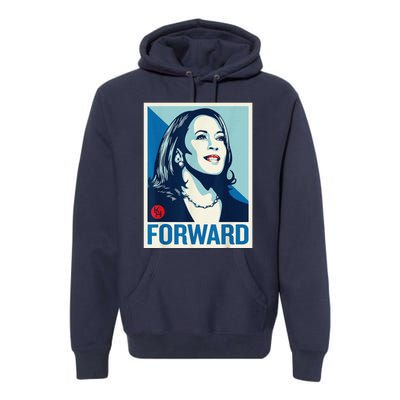 Kamala Harris Forward 2024 Presidential Election President Premium Hoodie