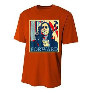 Kamala Harris Forward Performance Sprint T-Shirt