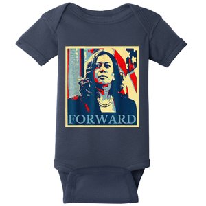 Kamala Harris Forward Baby Bodysuit