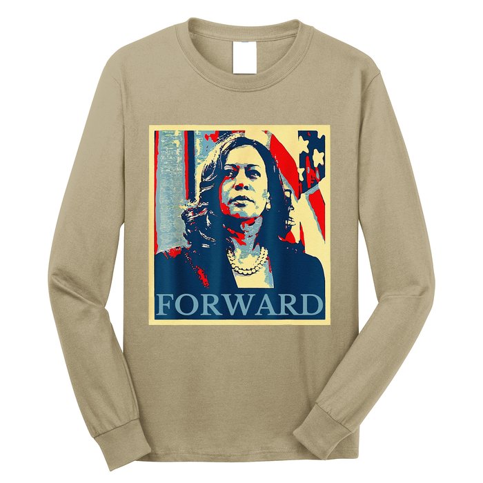 Kamala Harris Forward Long Sleeve Shirt