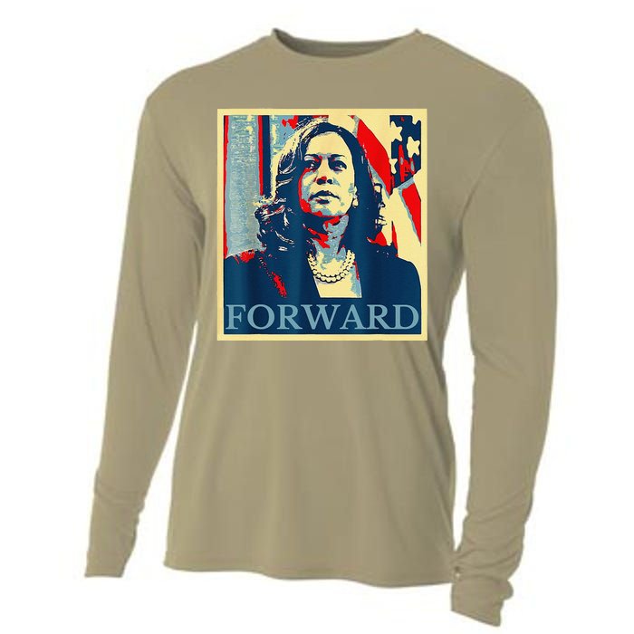 Kamala Harris Forward Cooling Performance Long Sleeve Crew