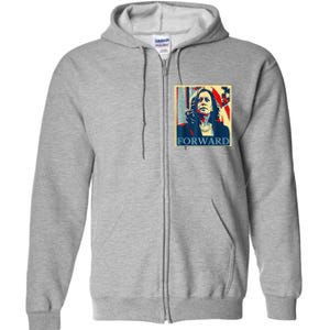 Kamala Harris Forward Full Zip Hoodie