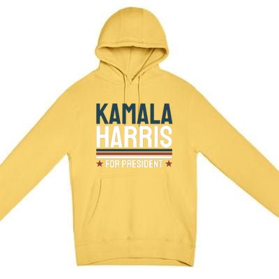 Kamala Harris For President 2024 Election Premium Pullover Hoodie