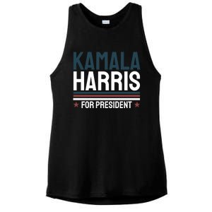 Kamala Harris For President 2024 Election Ladies PosiCharge Tri-Blend Wicking Tank