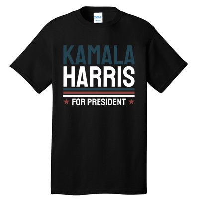 Kamala Harris For President 2024 Election Tall T-Shirt