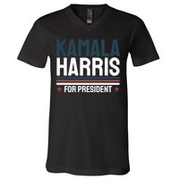 Kamala Harris For President 2024 Election V-Neck T-Shirt