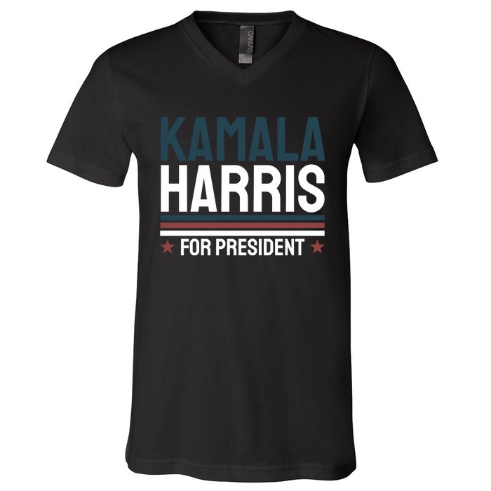 Kamala Harris For President 2024 Election V-Neck T-Shirt