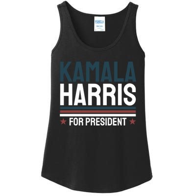 Kamala Harris For President 2024 Election Ladies Essential Tank