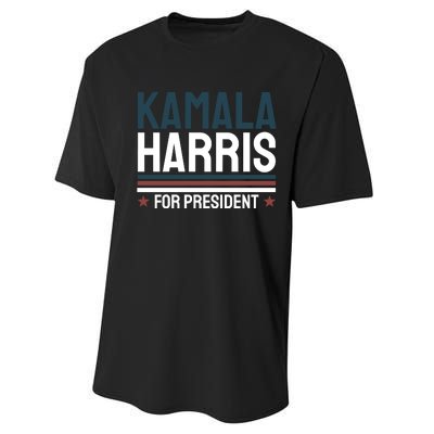 Kamala Harris For President 2024 Election Performance Sprint T-Shirt