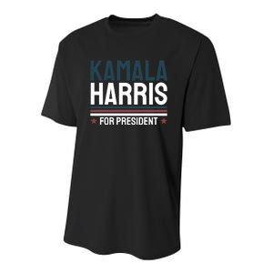 Kamala Harris For President 2024 Election Youth Performance Sprint T-Shirt