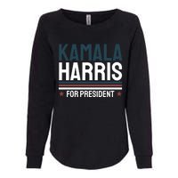 Kamala Harris For President 2024 Election Womens California Wash Sweatshirt