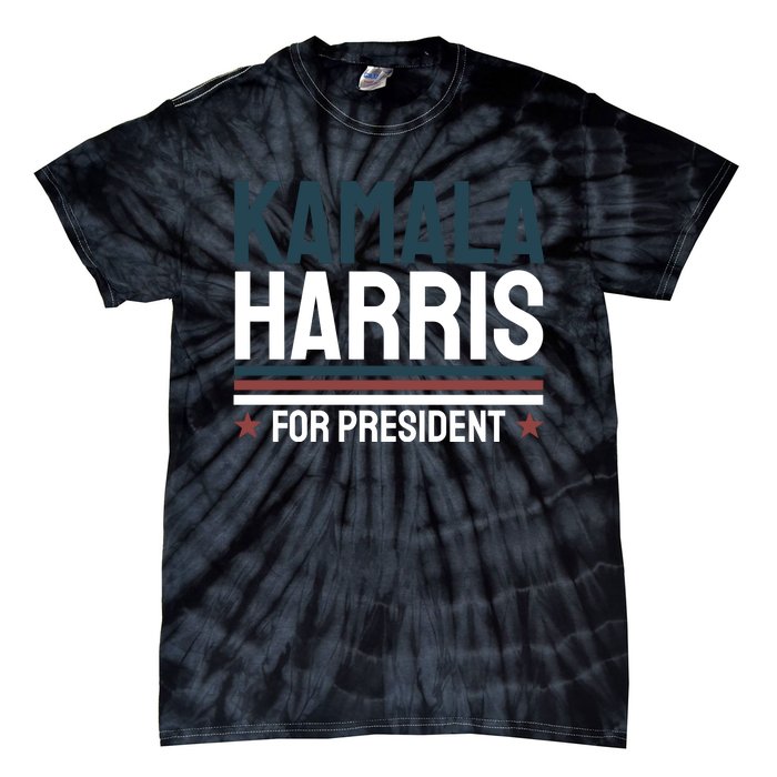 Kamala Harris For President 2024 Election Tie-Dye T-Shirt