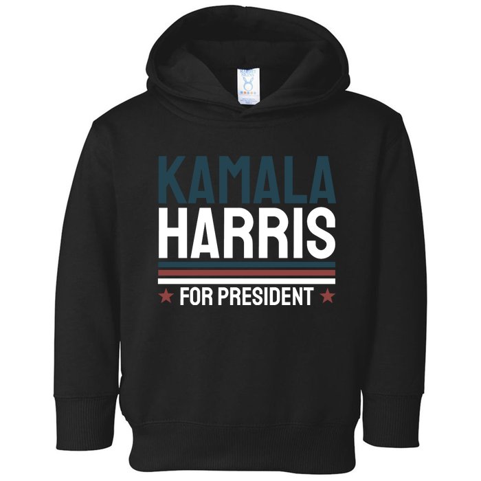 Kamala Harris For President 2024 Election Toddler Hoodie