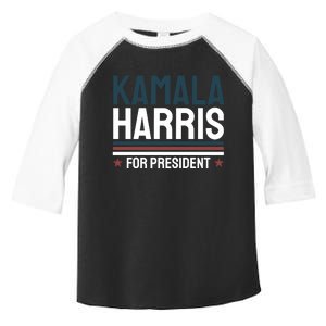 Kamala Harris For President 2024 Election Toddler Fine Jersey T-Shirt