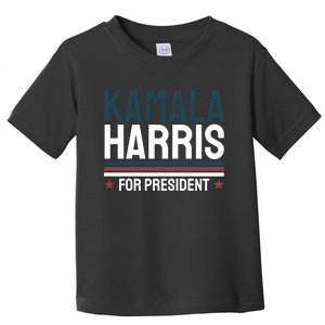 Kamala Harris For President 2024 Election Toddler T-Shirt