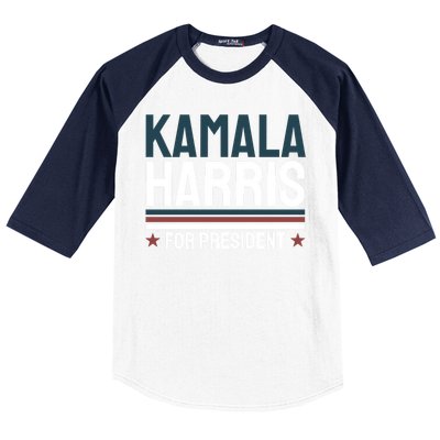 Kamala Harris For President 2024 Election Baseball Sleeve Shirt