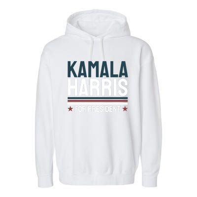 Kamala Harris For President 2024 Election Garment-Dyed Fleece Hoodie