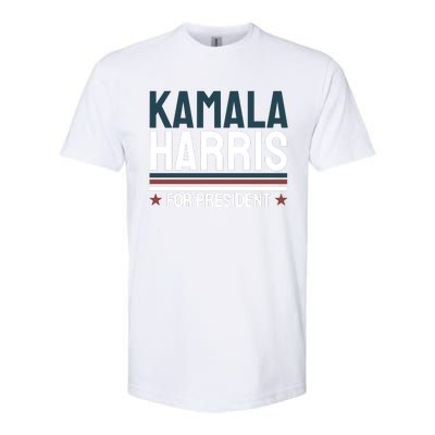 Kamala Harris For President 2024 Election Softstyle CVC T-Shirt