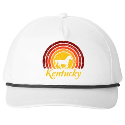 Kentucky Horse Farm Riding Competition Racing Derby Infield Gift Snapback Five-Panel Rope Hat