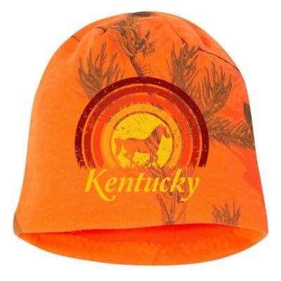 Kentucky Horse Farm Riding Competition Racing Derby Infield Gift Kati - Camo Knit Beanie