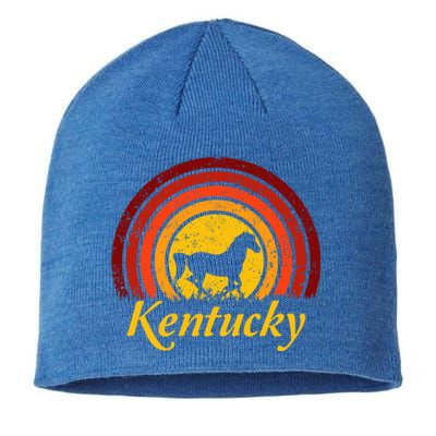 Kentucky Horse Farm Riding Competition Racing Derby Infield Gift Sustainable Beanie