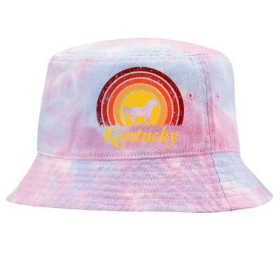 Kentucky Horse Farm Riding Competition Racing Derby Infield Gift Tie-Dyed Bucket Hat