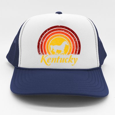 Kentucky Horse Farm Riding Competition Racing Derby Infield Gift Trucker Hat