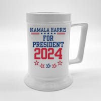 Kamala Harris For President 2024 Beer Stein