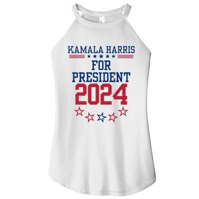 Kamala Harris For President 2024 Women’s Perfect Tri Rocker Tank